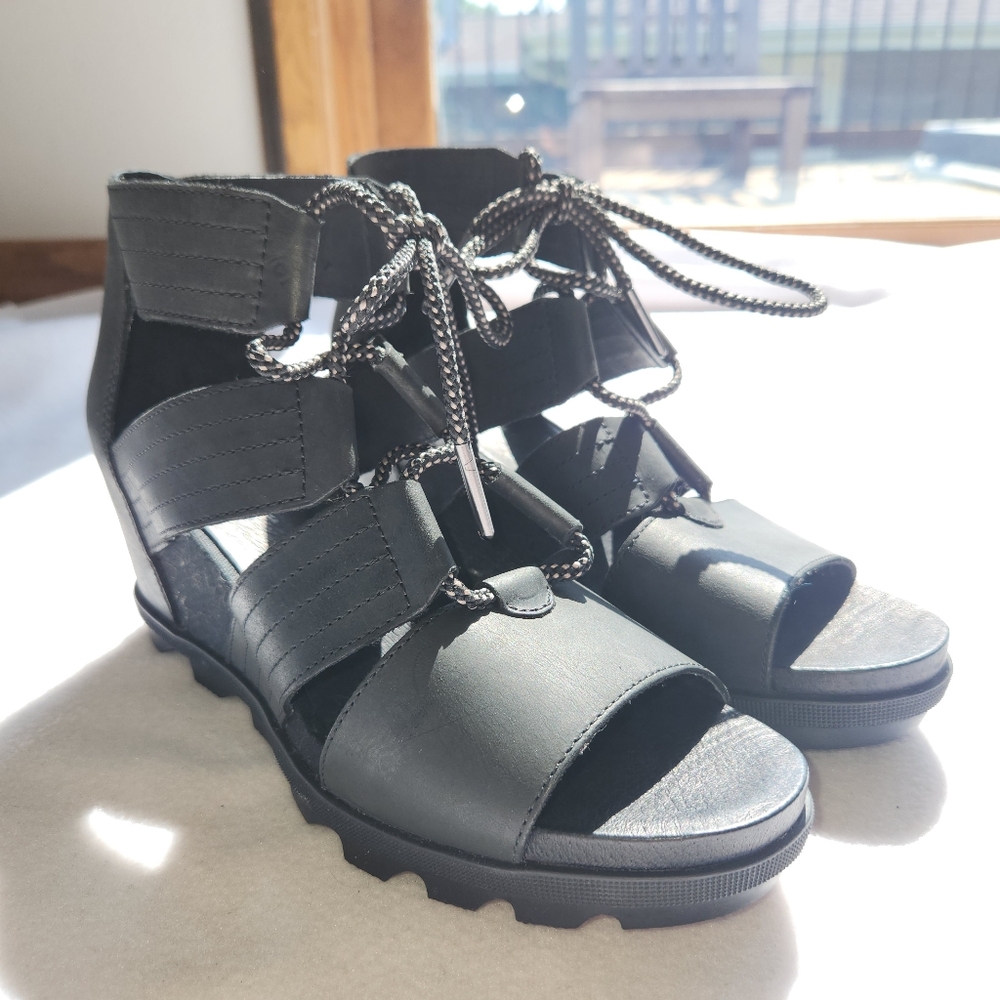 Sorel Joanie Gladiator Wedge Sandals